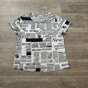 Newspaper Shirt !!